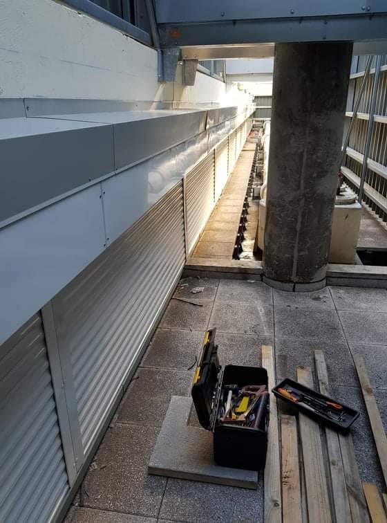 volet roulant d'aéroport 1